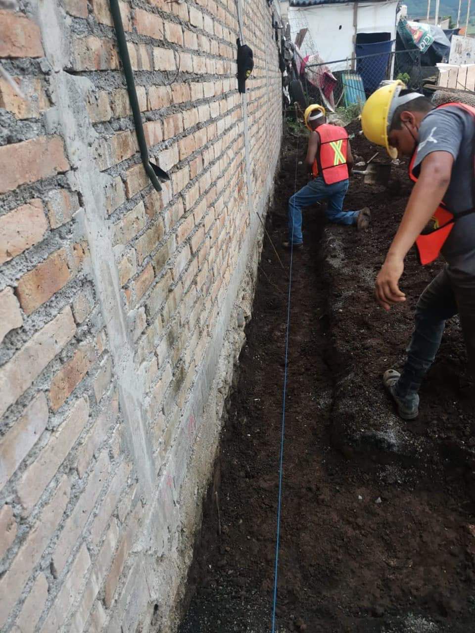 Se levantan las casas de la 3 de Julio