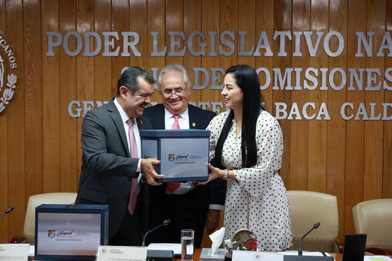 Recibe Cámara de diputados paquete económico del 2023