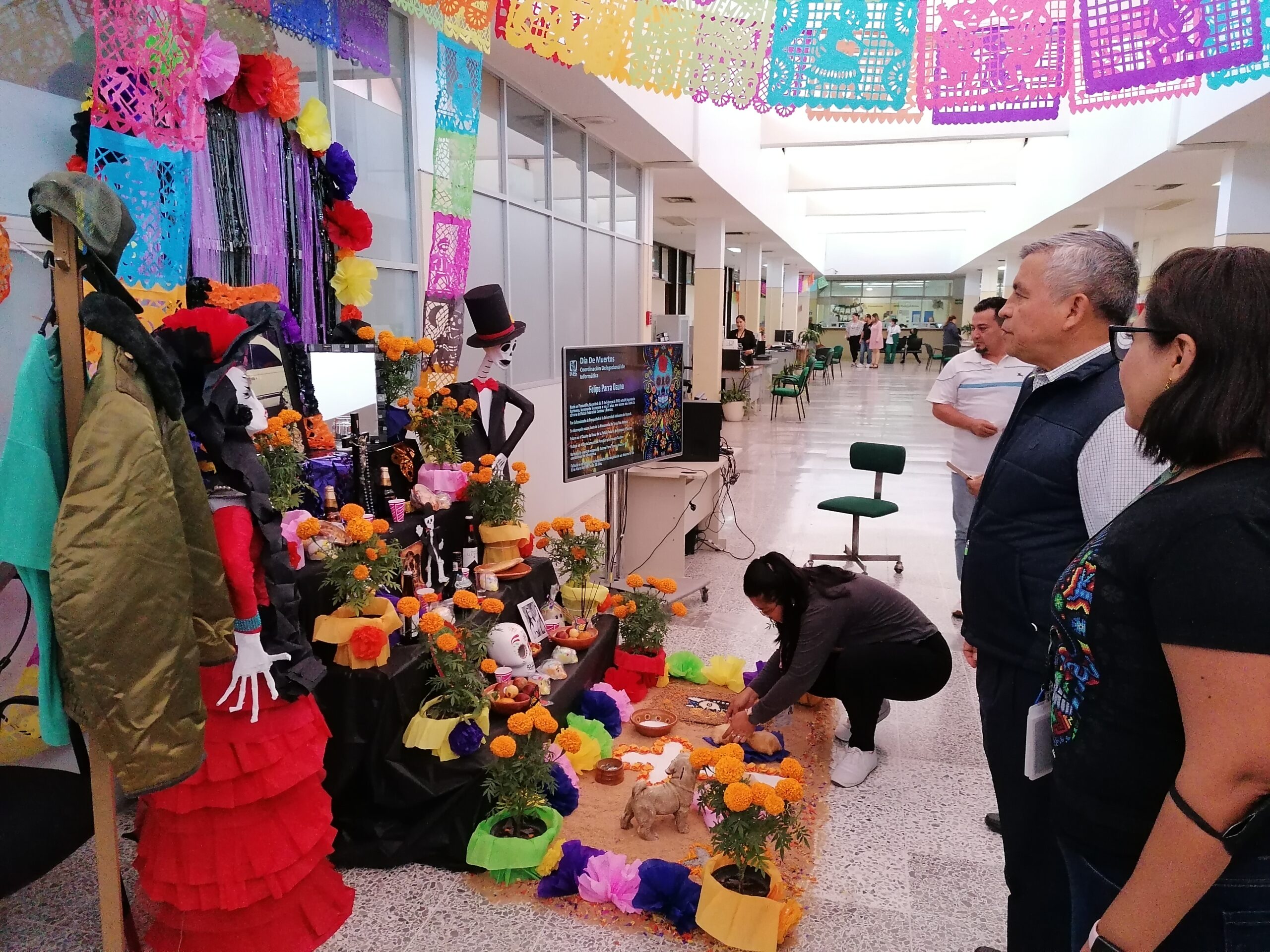 Fomenta IMSS Nayarit tradición de altares de día de muertos