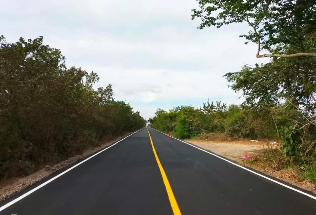 Carretera de San Blas a La Virocha, reparado