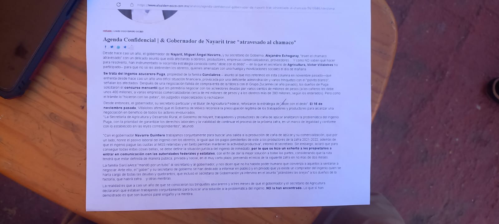 ESTALLARÁ LA HUELGA INGENIO DE PUGA‼️