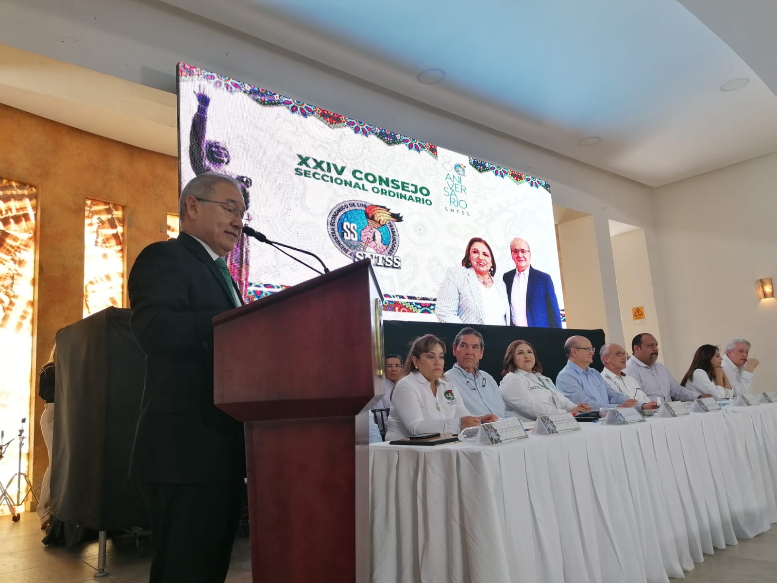 Fortalecen IMSS y SNTSS trabajo conjunto en  beneficio de trabajadores y derechohabientes 