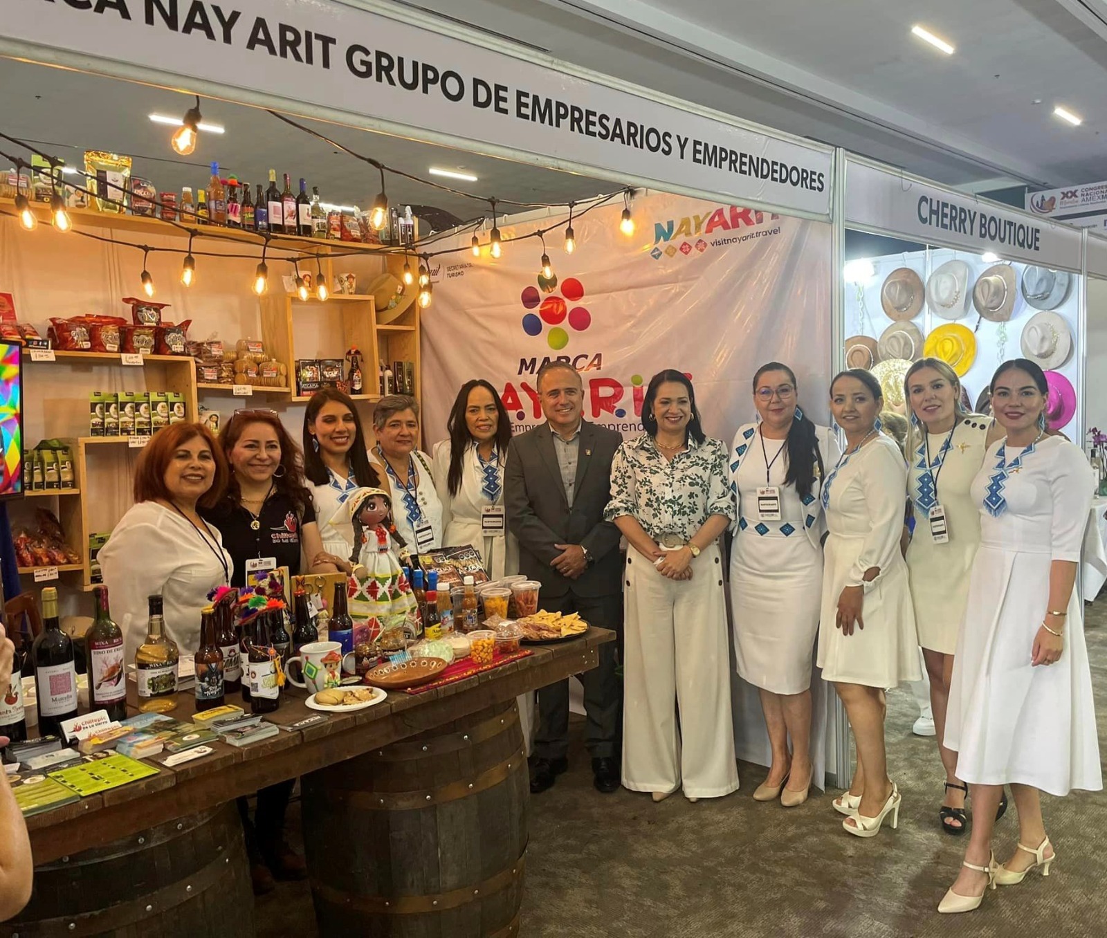 Nayarit presente en el XX congreso nacional de la Asociación Mexicana de Mujeres Empresarias  