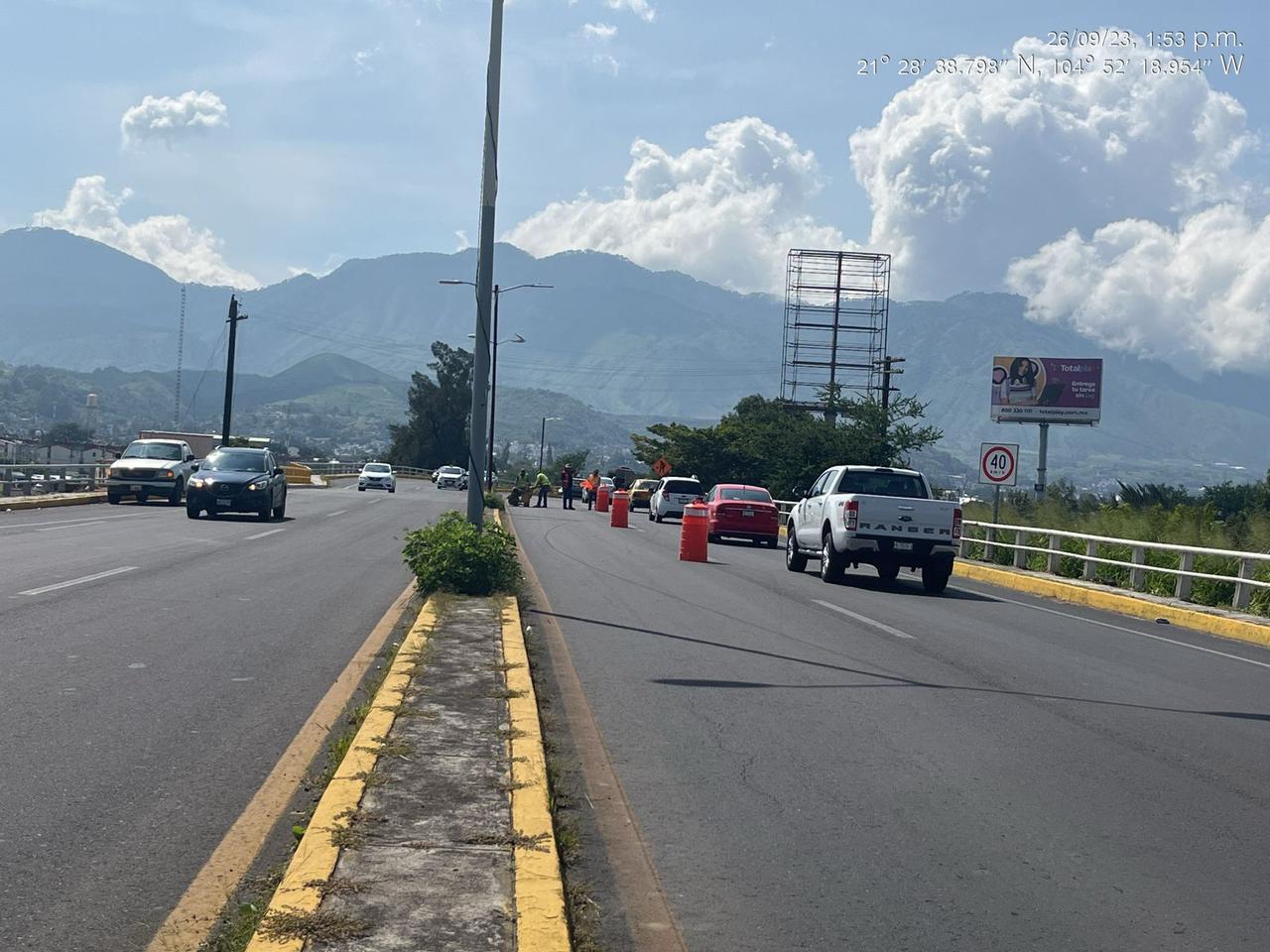 Puente de la 2 de Agosto quedará parcialmente cerrado