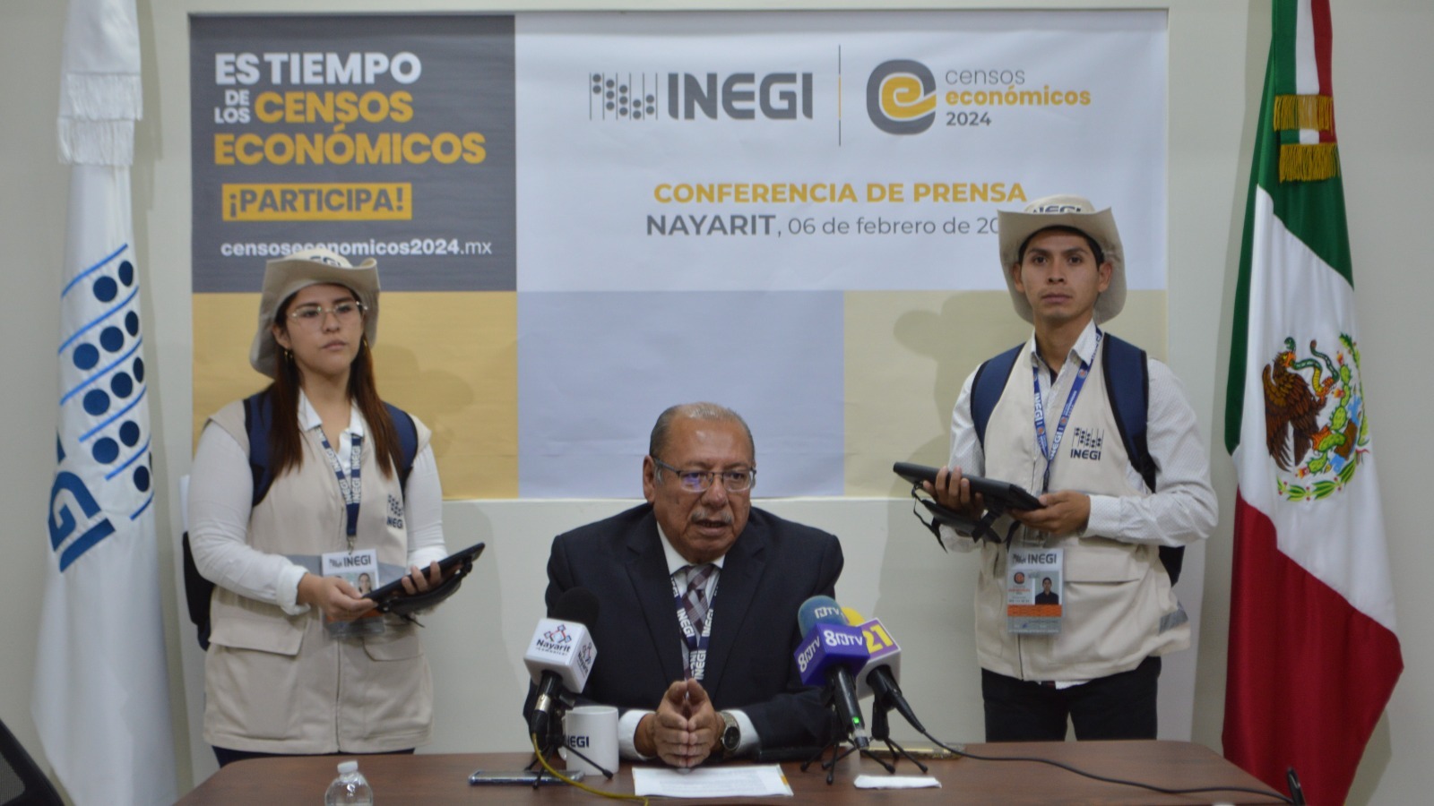 INICIARON LOS CENSOS ECONÓMICOS 2024 EN NAYARIT