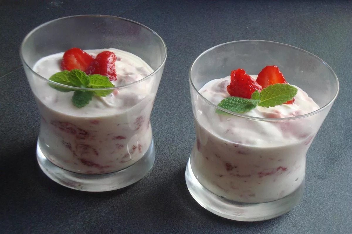 Crema de frutilla