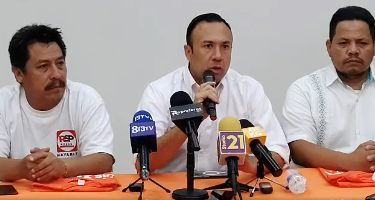 Se “desgrana” Redes Sociales Progresistas, abandonan a Nayar Mayorquín, candidato a la presidencia de Tepic