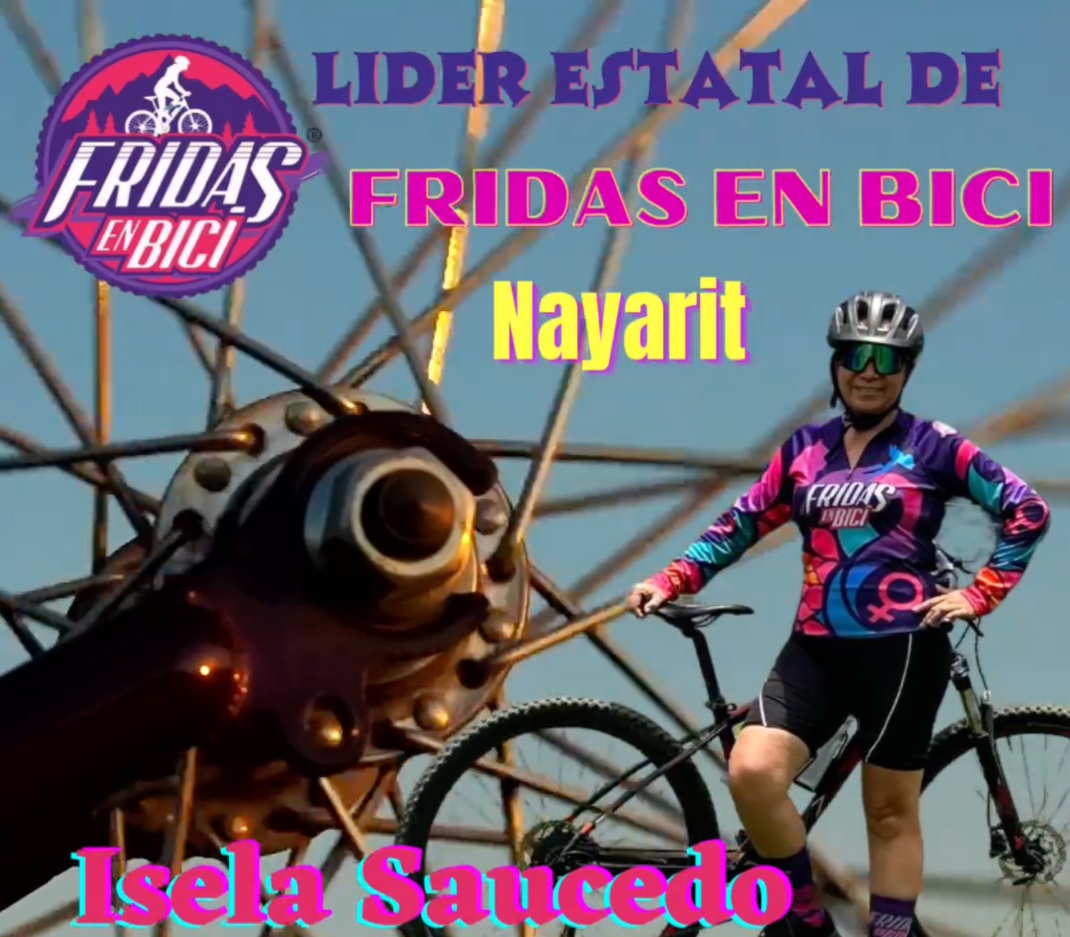 ¡El Movimiento Ciclista Fridas en Bici Nayarit tiene nueva líder!